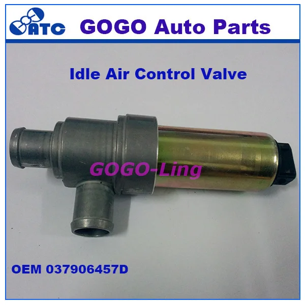 Клапан GOGO холостого хода для Volkswagen Cabriolet Corrado Golf OEM 037906457D 408 202 011 003 6NW009141 171|valve