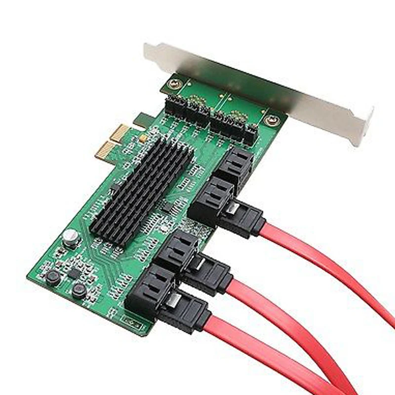 Плата контроллер H1111Z 8 портов PCIe 2 0x2 SATA 6 ГБ|Платы расширения| |