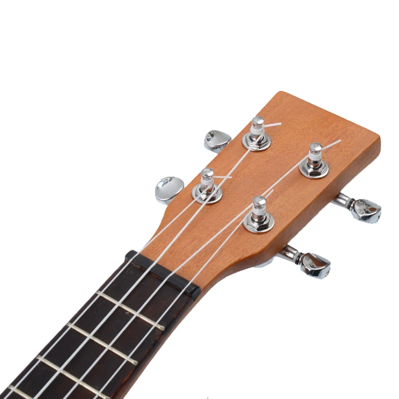 2" твердый деревянный Электрический Укулеле Ukelele uke красное дерево креативный арахисовый в форме с мягкой сумкой тюнер