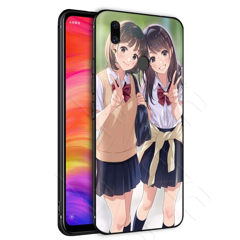 Чехол японского аниме Love Friend Art для Xiaomi Redmi Note 8 9 S K30 Pro MI MAX 3 6 SE A1 A2 A3 10 Lite Plus 8A F1 |