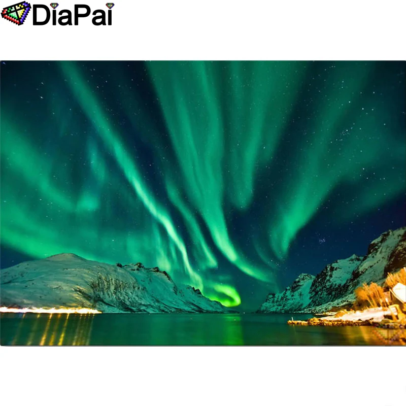 

DIAPAI Diamond Painting 5D DIY 100% Full Square/Round Drill "beautiful scenery" Diamond Embroidery Cross Stitch 3D Decor A18540