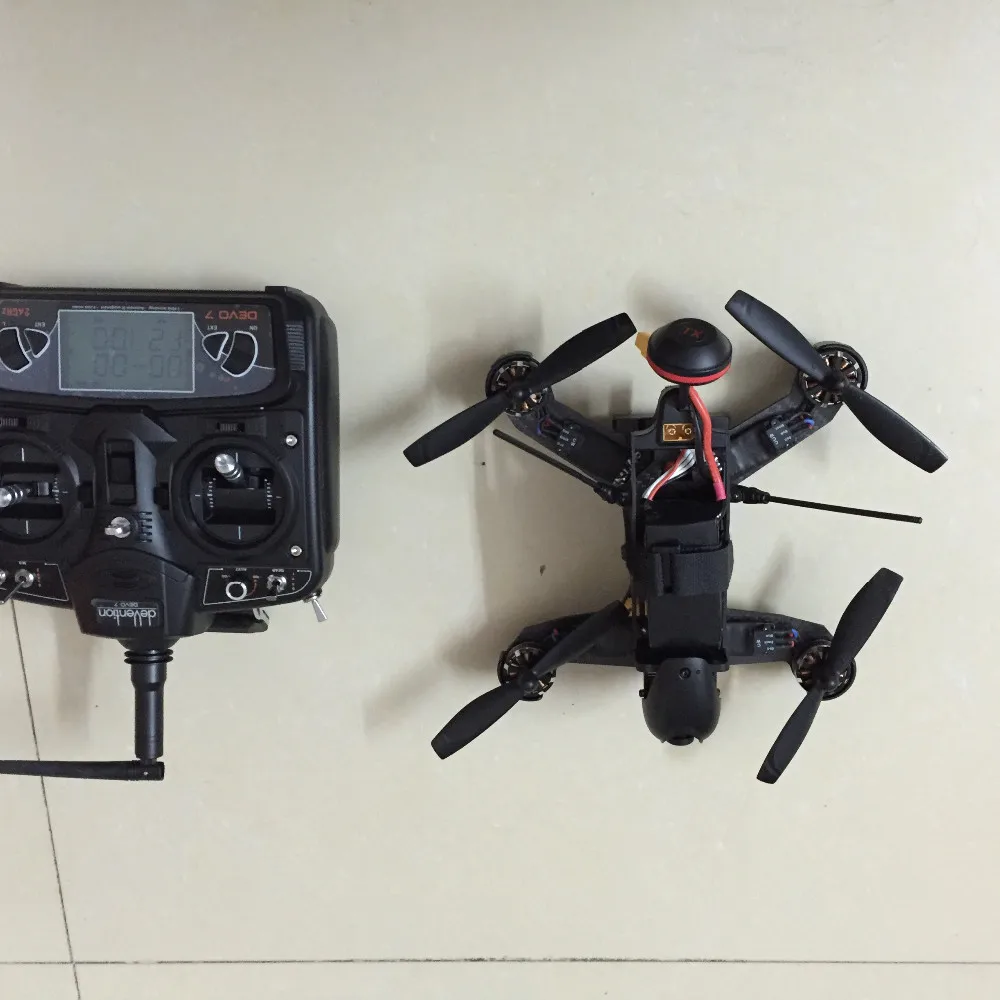 Walkera F210 с дистанционным управлением Devo 7 RC Дрон Квадрокоптер с OSD/700TVL Камера RTF