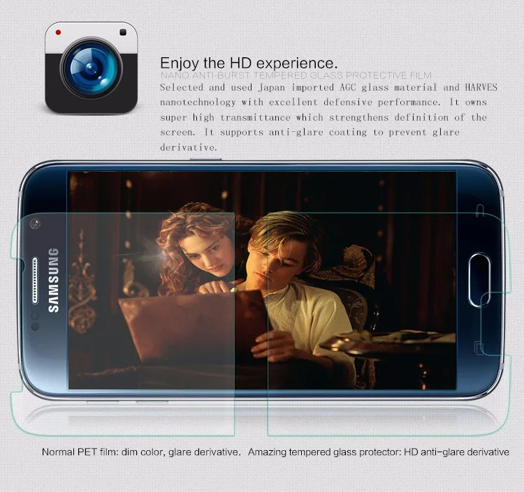 Screen Protector Film 0.3mm 9H 25D Front Premium Tempered Glass For Samsung Galaxy S3 SIII GT-i9300 Neo i9300i Duos i9301 9300 | Мобильные