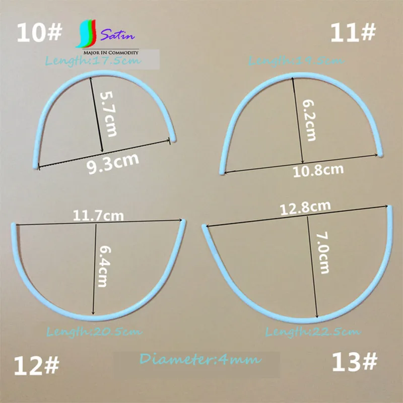 Полукруглая пластмассовая нейлоновая нижняя одежда бюстгальтер кольца