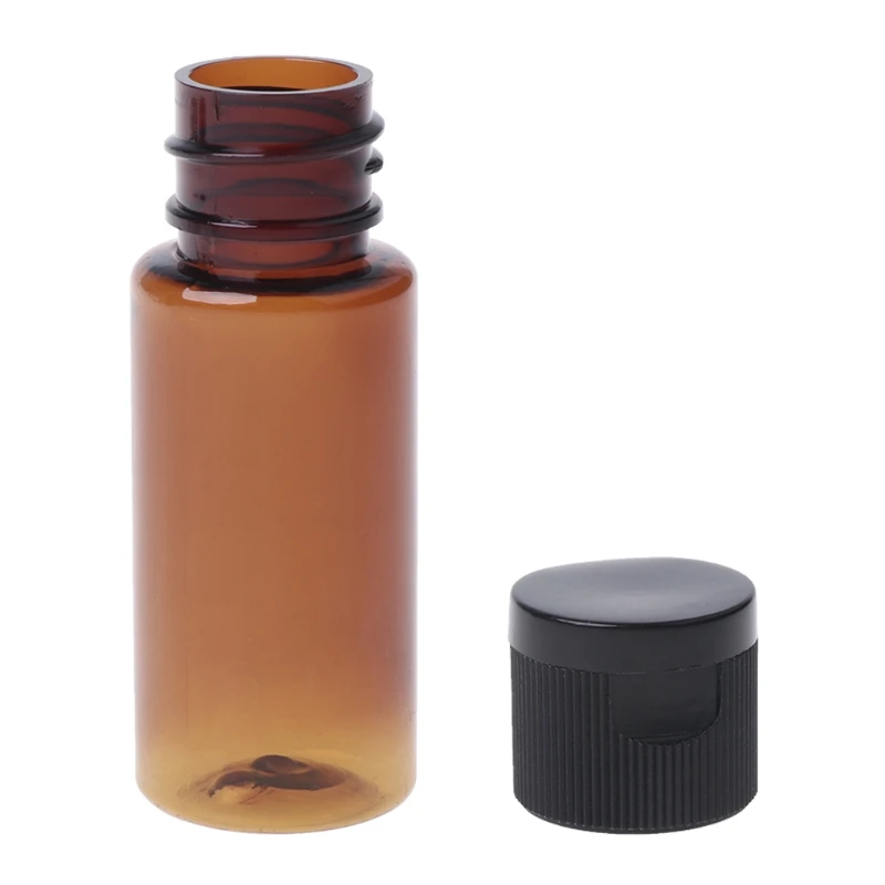 Портативная дорожная Пустая Крышка 15 мл органайзер для бутылки с откидной