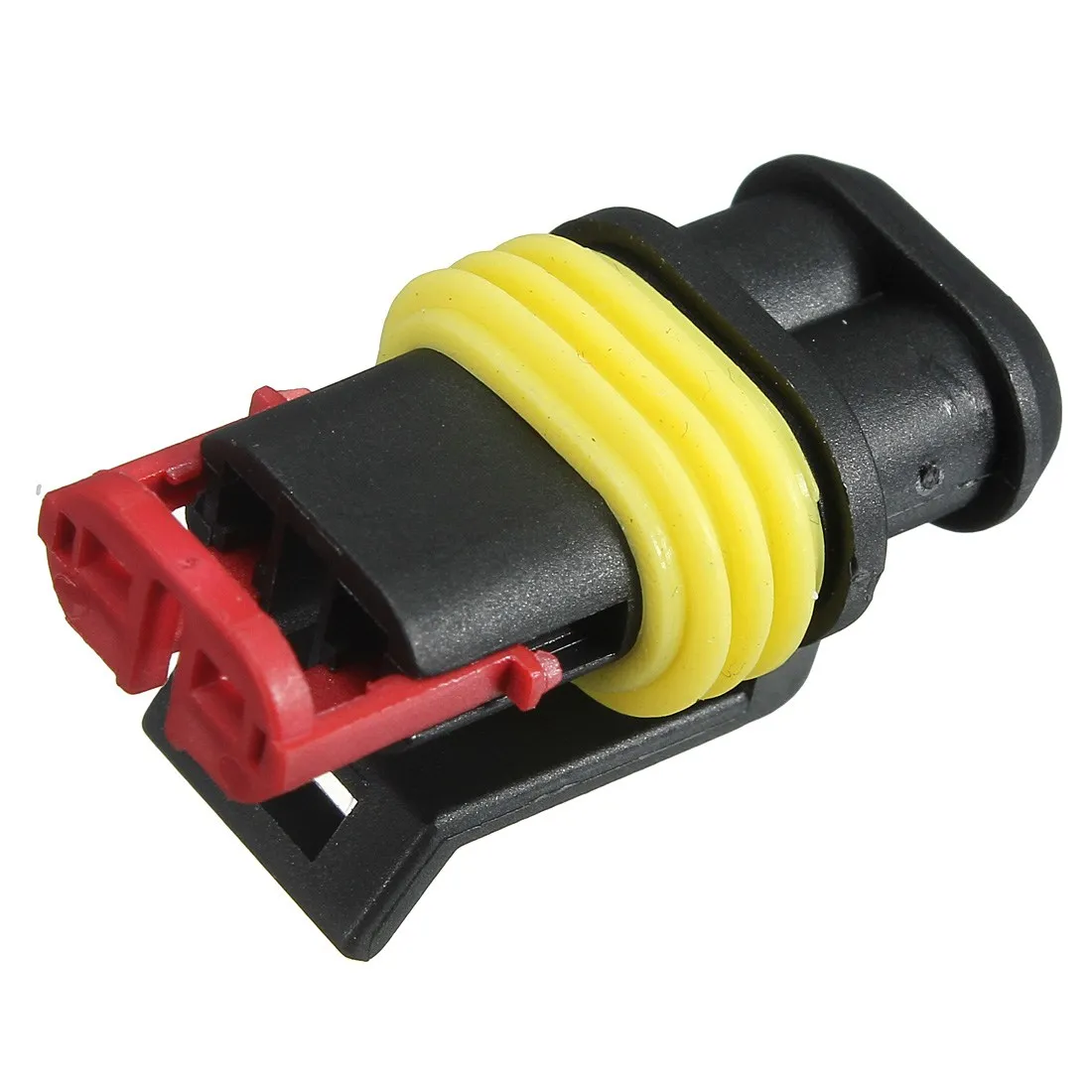 10 комплектов автомобильный 2 контактный водонепроницаемый разъем для