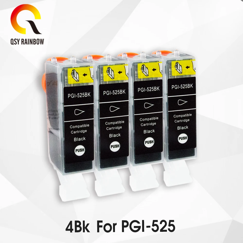 4 BK чернильный картридж для CANON PGI525 CLI 526 526C 526M 526Y PIXMA MG6150 MG6250 MG8150 MG8250 PGI-525 |
