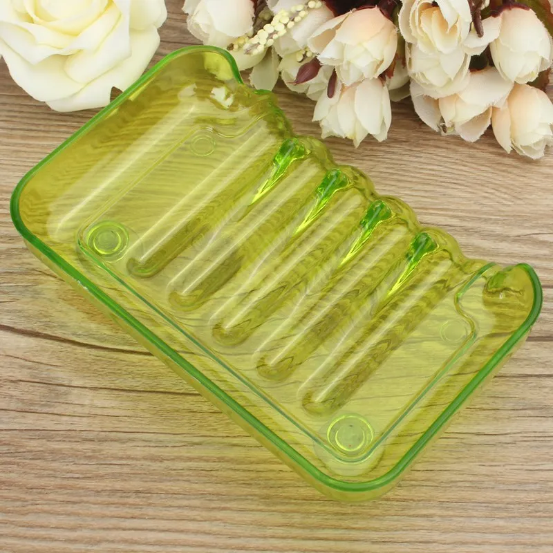 Цветной гибкий поднос для мыла Водопад дренажа в ванной комнате и душе четыре