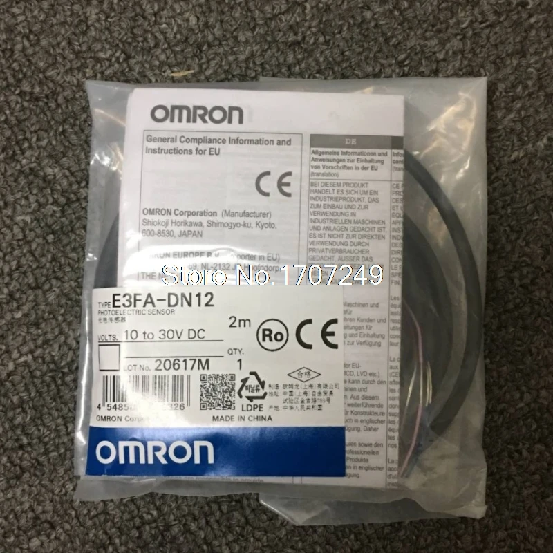 Фотоэлектрический выключатель OMRON 100% новый оригинальный датчик с проводом 2 м