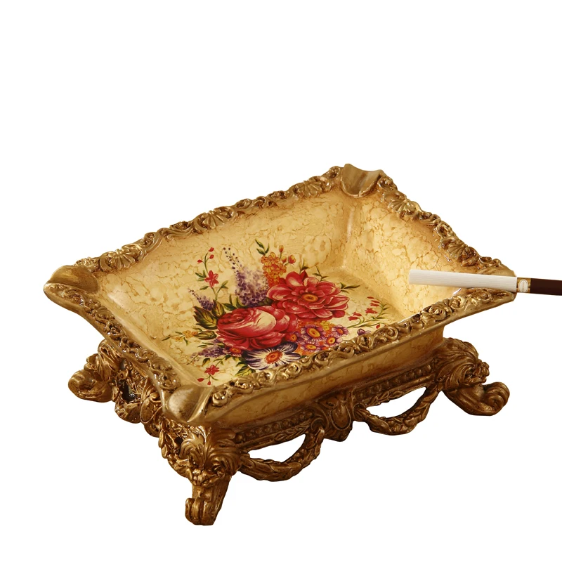 

European style personality size ashtray, lovely living room, fashionable retro office, KTV Hotel, coffee accessories