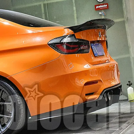 Карбоновый задний спойлер OMS V1 для серий BM * W F80 M3 и F30 3 | Автомобили мотоциклы