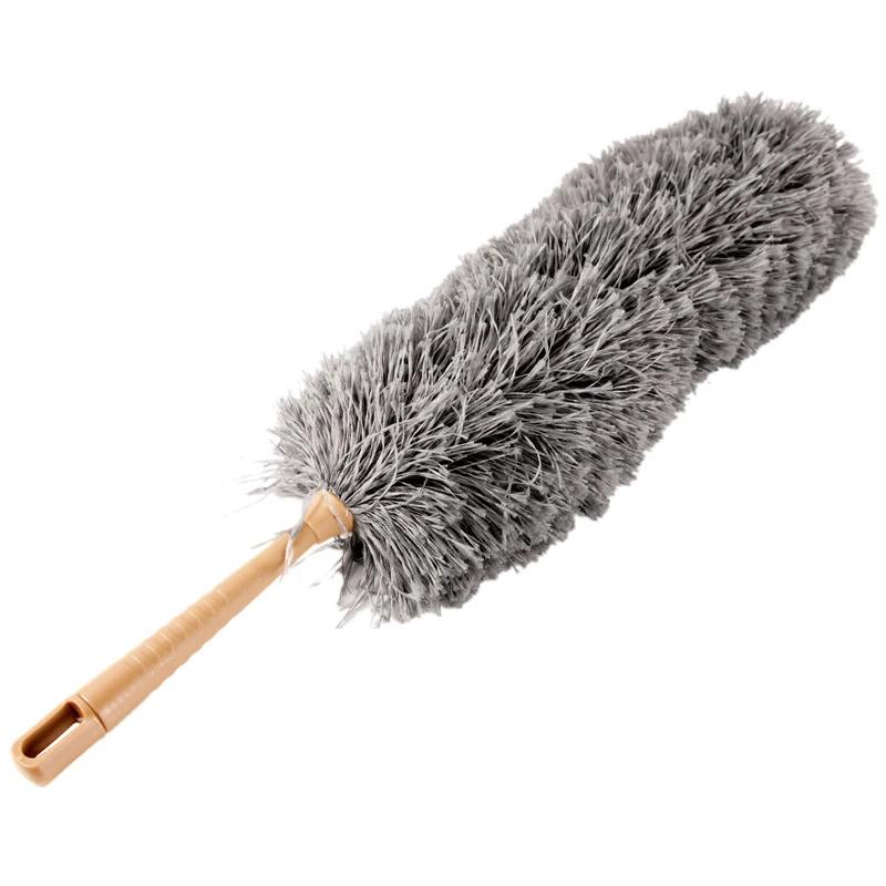 

Household Fiber Dustproof Electrostatic Tweezers Furniture Air Conditioning Dust Collector 360 Degree Deformation Cleaning Brush