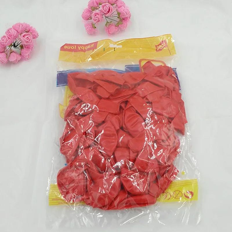 03 Birthday Balloons 10pcs/Hot 1.5g Pearly 10 Inch Round Latex Balloon Kids Toys Wedding Happy Birthday Party Decoration Balloons - Color: 03