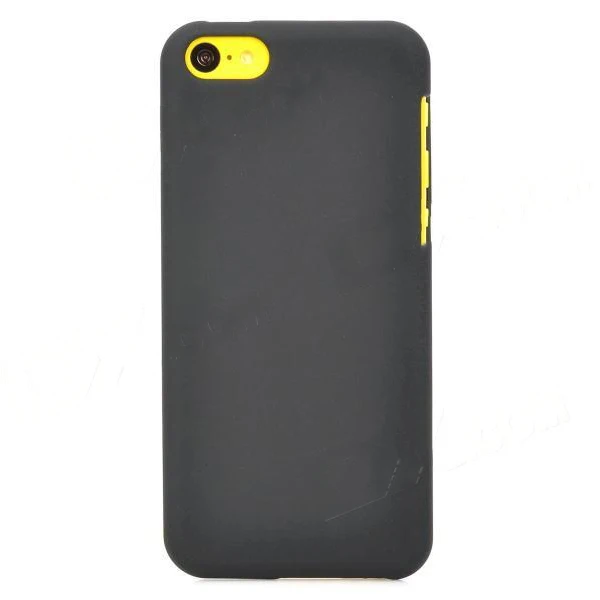 OpenPrice Protective Matte Plastic Back Case for iphone 5C - Black |