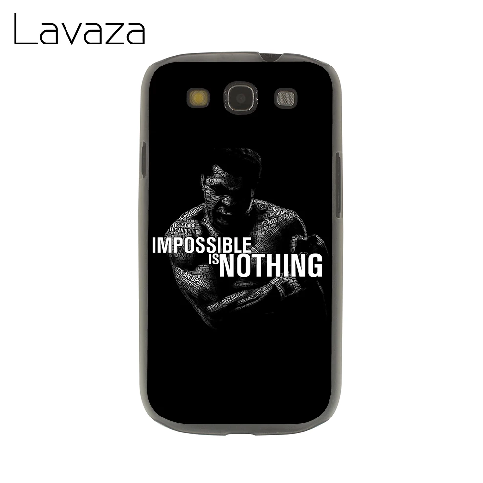 Lavaza с изображением Мохаммеда Али и цитатой Чемпиона по боксу чехол для SamSung