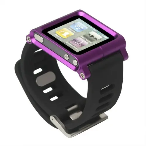 5 Wonderfultry алюминиевый браслет часы браслет митенки чехол для iPod Nano 6 6th Gen 10 цветов розничная упаковка - Цвет: 5