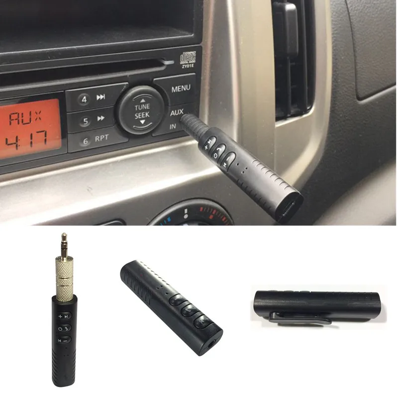 Bluetooth аудио приемник Универсальный 3,5 мм автомобильный комплект Bluetooth 4,1 приемник музыкальный аудио приемник адаптер динамик