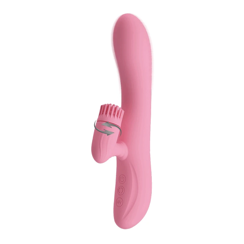 Rechargeable 360 Rotating Vibrating 7 Speed Powerful Vibration Massager Rabbit Vibrator Sex Toys for Women Clitoris Stimulator | Красота и