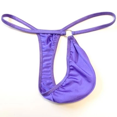 Гей сексуальные мужские микро бикини трусы стринги U выпуклая сумка Короткие для