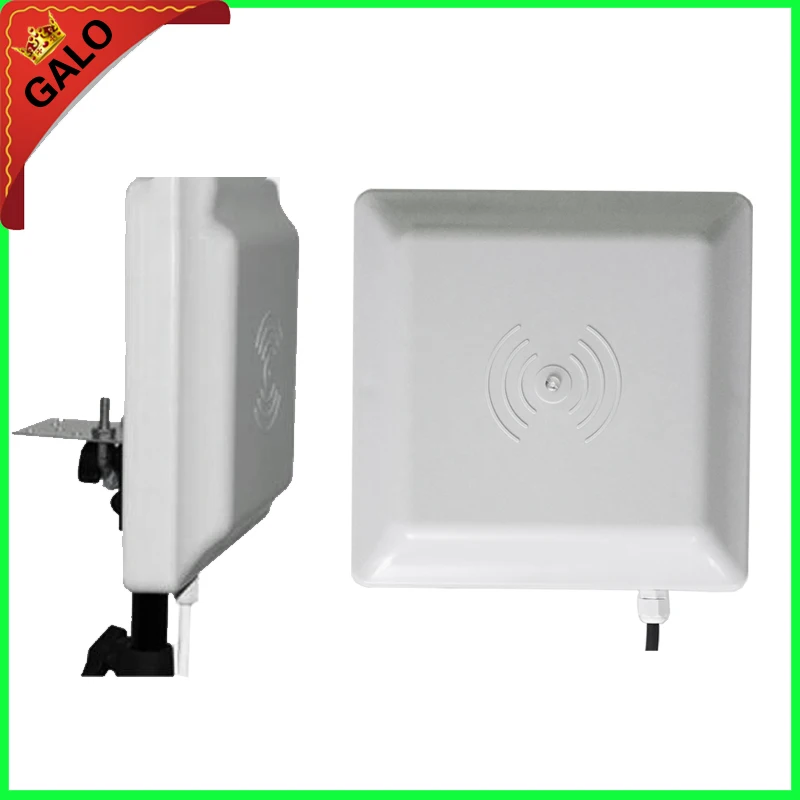 Считыватель карт UHF RFID дальность 6 м антенна 8 дБи RS232/RS485/Wiegand Read интегрированный