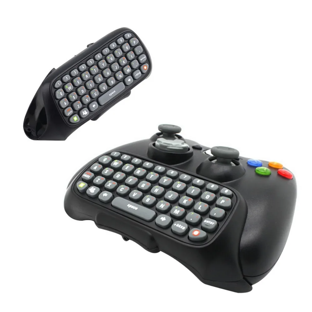 Фото Mini Keyboard Wireless Controller Text Messenger 47 keys Chatpad Keypad for Xbox 360 Game Black Электроника Mini Keyboard Wireless Controller Text Messenger 47 keys Chatpad Keypad for Xbox 360 Game Black Электроника