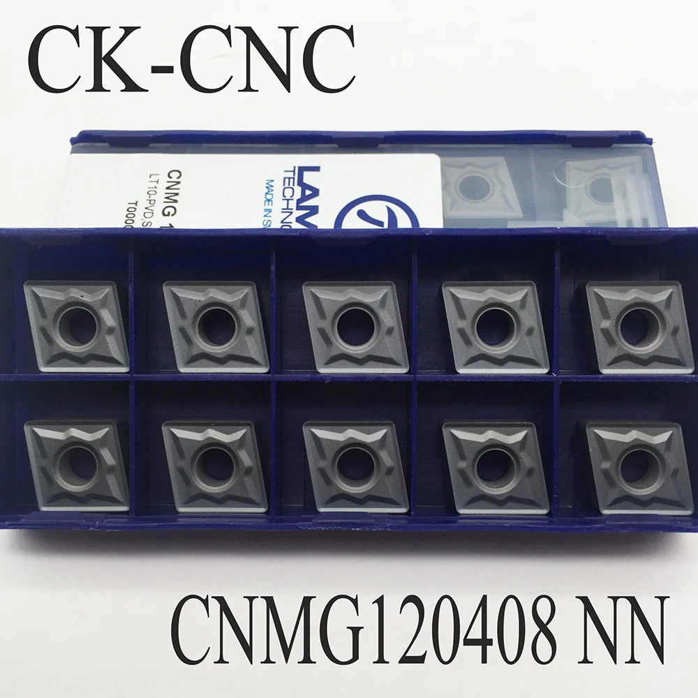 10 шт CNMG120408 NN карбидная фреза для токарной обработки высокая производительность |