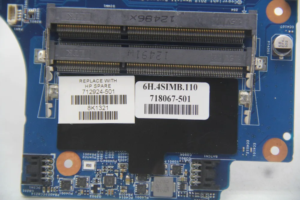 712924-501   HP 4440S 4540S         216-0833002, DDR3,