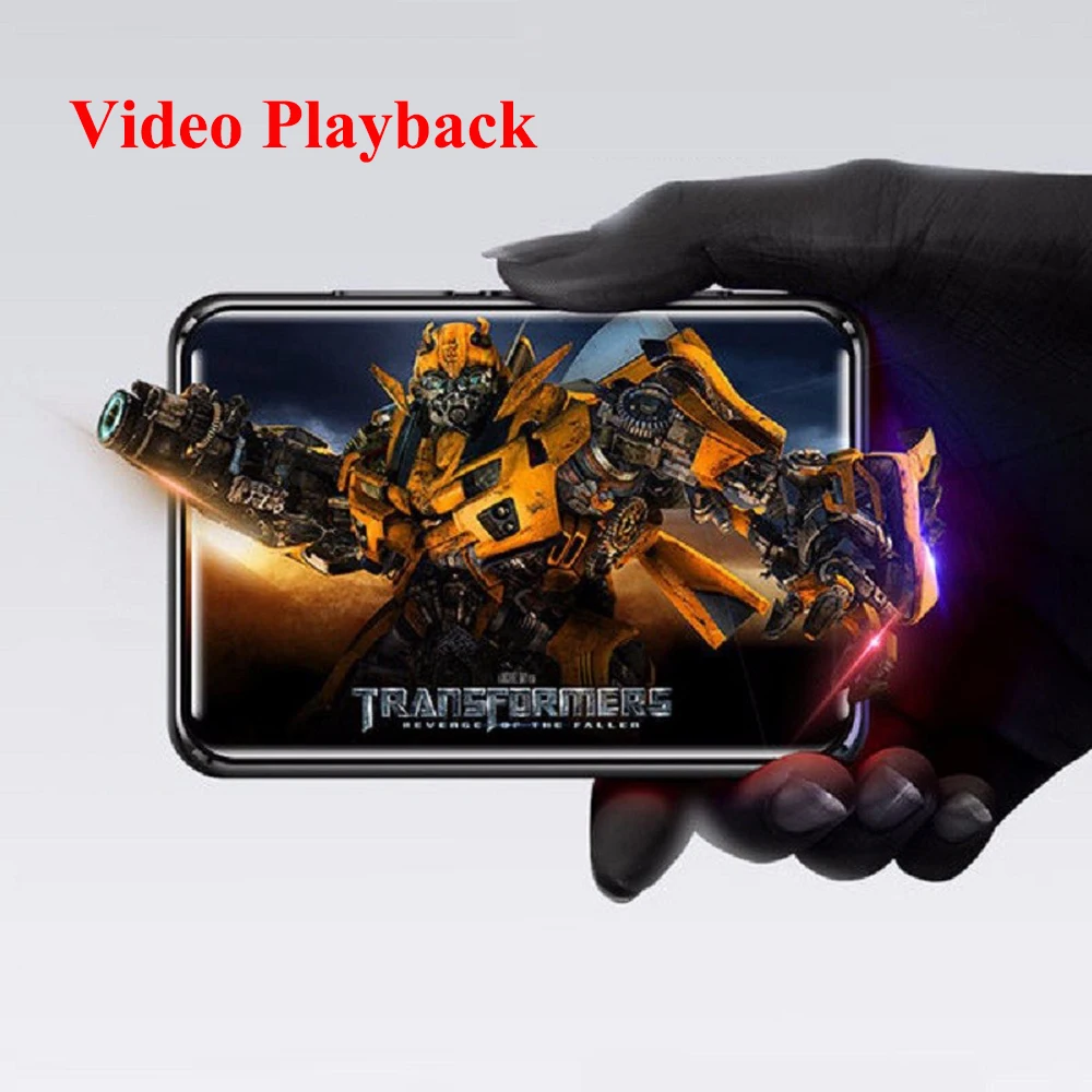 

Bluetooth5.0 MP3 Player 2.5inch full Touch Screen 16GB HiFi Portable Speaker Lossless Music Player With E-book FM Radio,SD Card