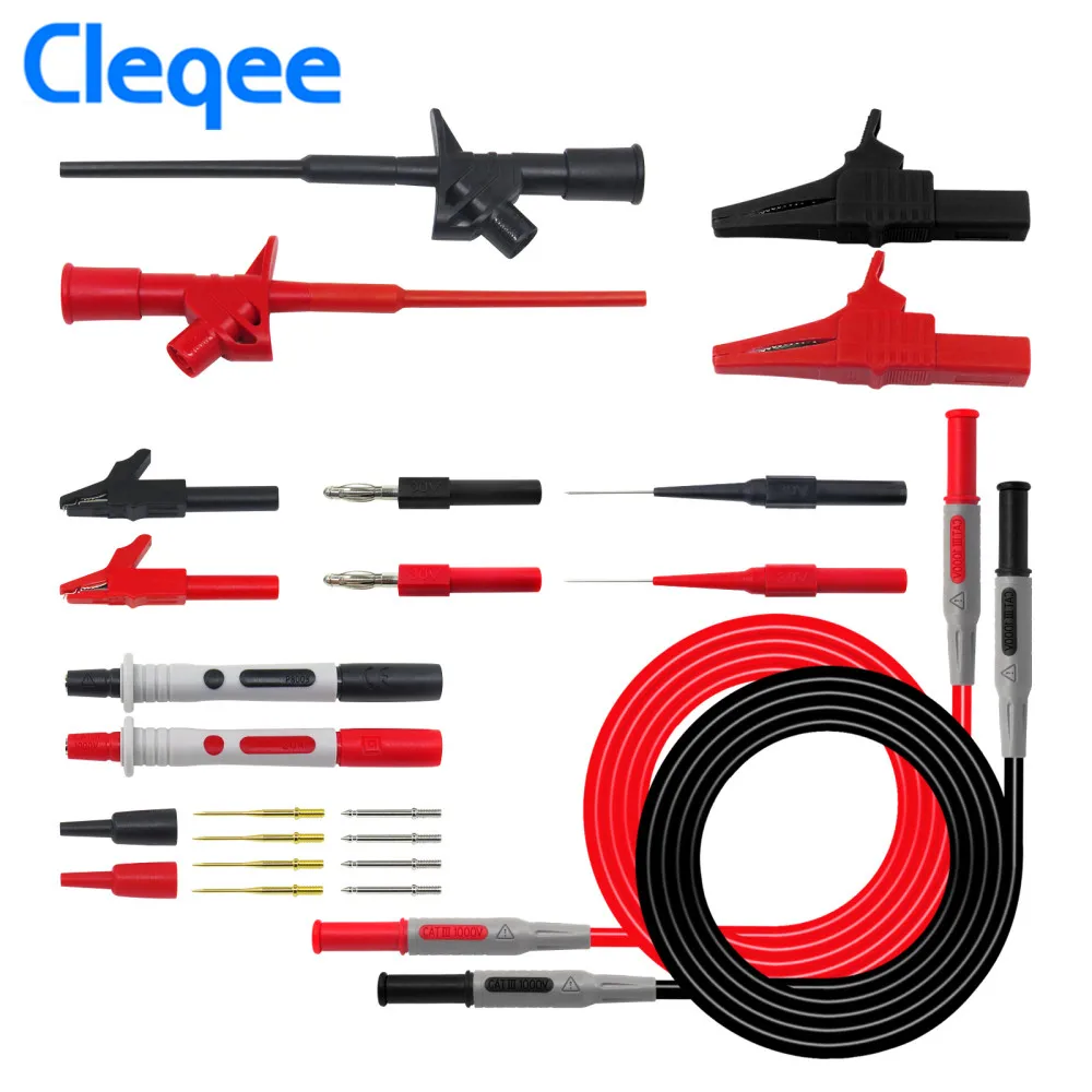 Cleqee P1600C мультиметр испытательный комплект автомобильный зонд тестер для