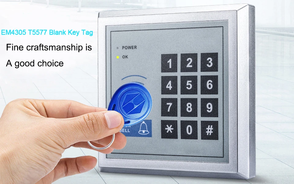 5 шт. RFID 125 кГц EM4305 T5577 Копировать перезаписываемый EM ID брелоки RFID кольцо карта Бесконтактный жетон доступа дубликат