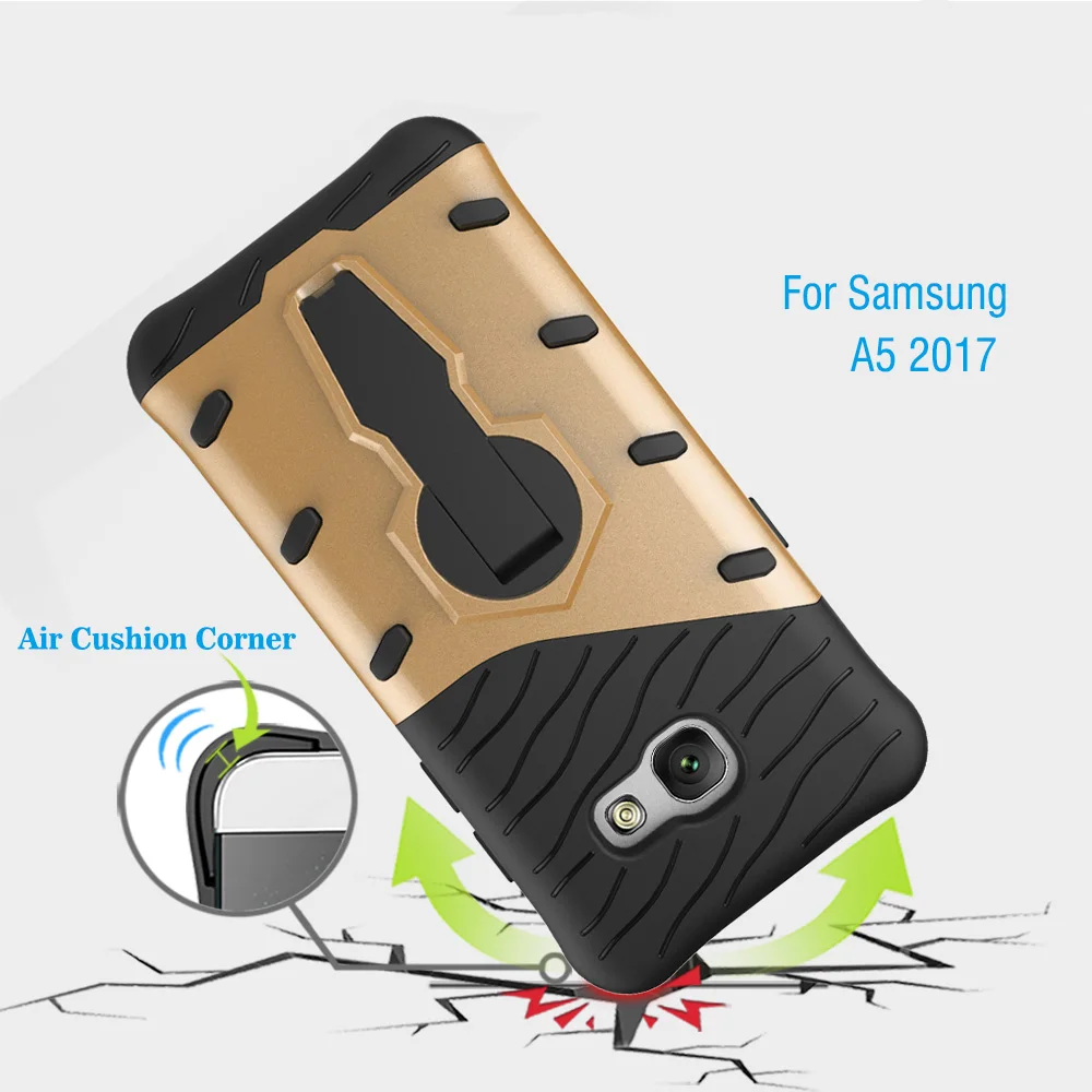 Для Samsung Galaxy A5 2017 A520 чехол противоударный бампер Slim Fit Панцири защиты телефона