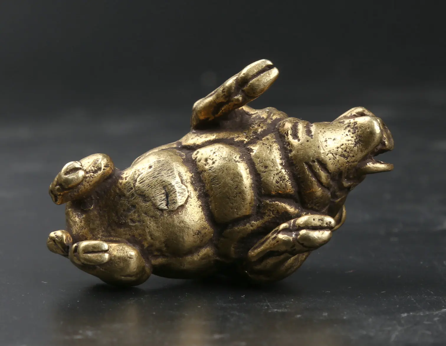 54MM/2.1&quot Collect Curio Rare Chinese Fengshui Small Bronze Exquisite Boar Wild Sus Scrofa Statue Statuette 123g | Дом и сад