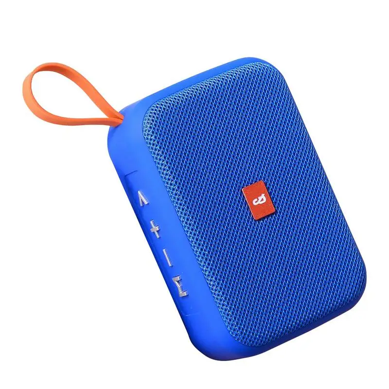 TG506 беспроводной динамик с функцией Bluetooth, квадратный Открытый водонепроницаемый стерео динамик с поддержкой tf-карты 2000 мАч - Цвет: Blue
