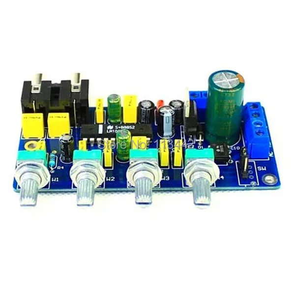 Топ cofrLD Высочайшее качество DC 12 В LM1036N AC/DC HIFI Тон Плата Управления Комплект Стерео