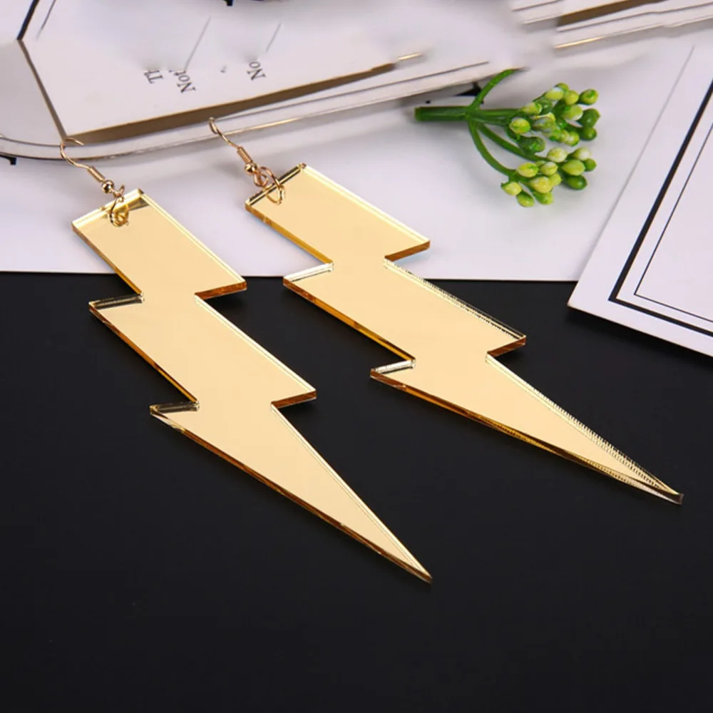 Женские Акриловые Неоновые серьги подвески 4 цвета|Серьги-подвески| |