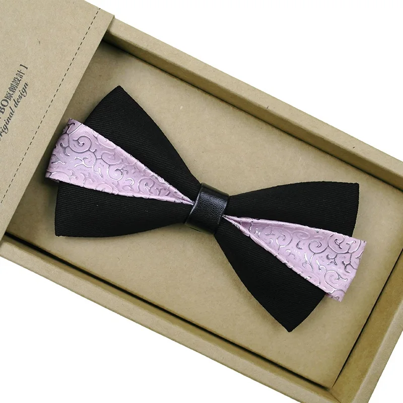 Модные галстуки-бабочки для мужчин галстук-бабочка в британском стиле широкий