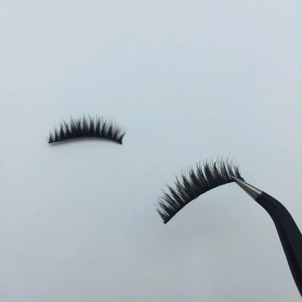 GLINT 10pcs/lot Handmade 3D mink hair Thick Long False Mink Eyelashes Individual Fake Eye Lashes Eyelash High Quality for MD42 | Красота и