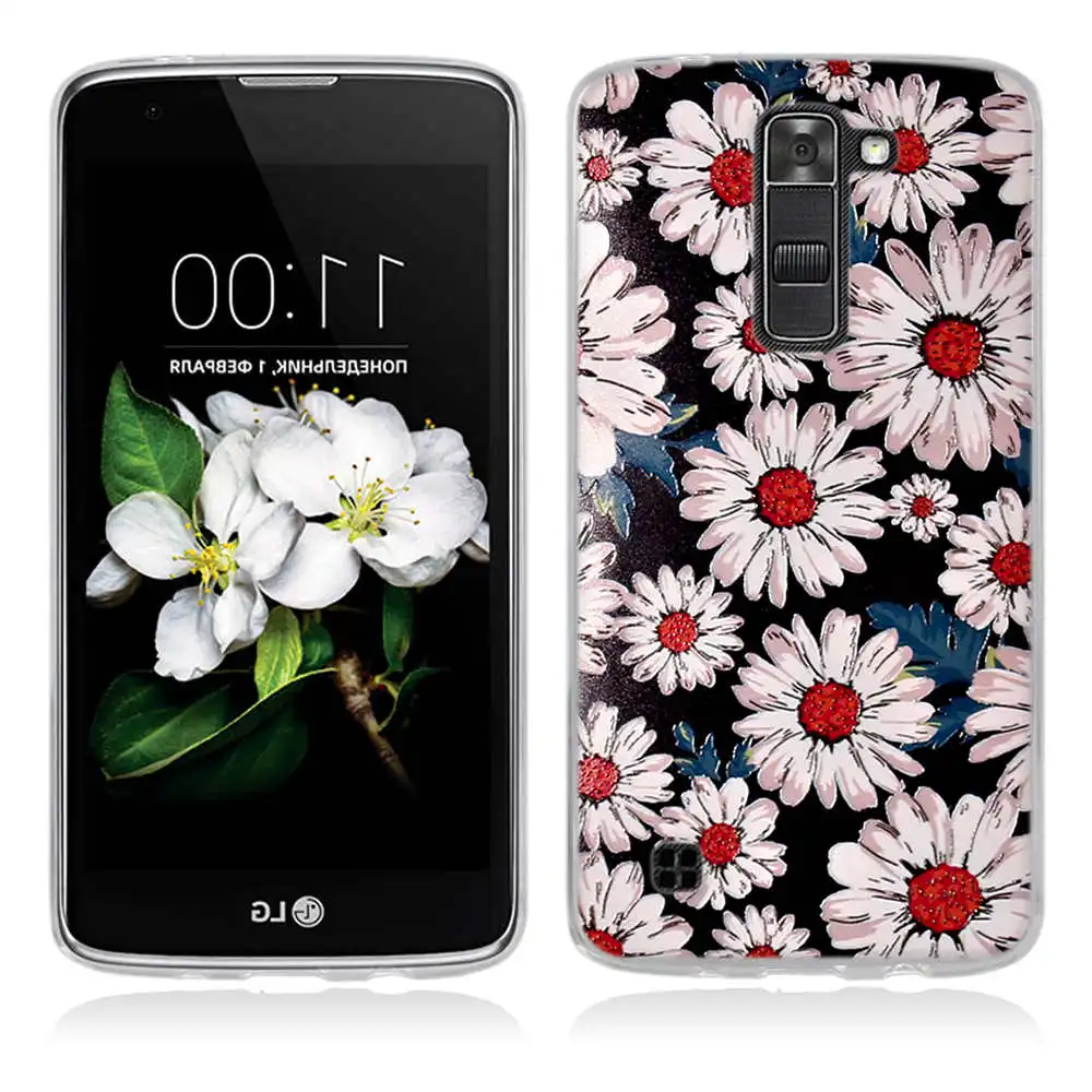 Чехол для LG K7 X210 X210DS Tribute 5 LS675 чехол 3D рельефный телефона K 7 Мягкий силиконовый