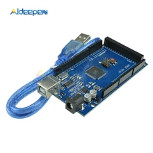 MEGA2560 MEGA 2560 R3 плата CH340 CH340G с USB кабелем совместима Arduino|Детали и