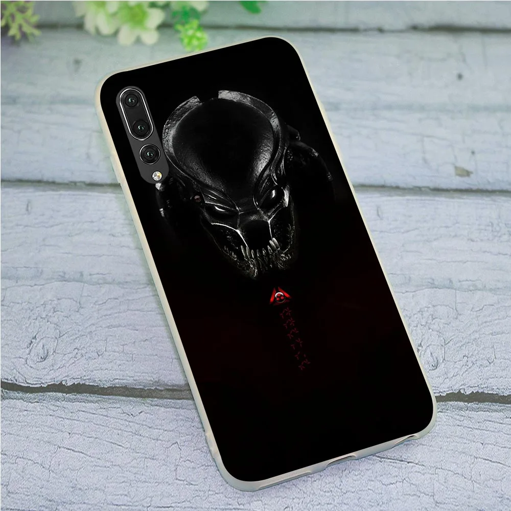 Мягкий ТПУ чехол для задней панели телефона Huawei P8 Lite P20 Pro P10 P9 Mini P Smart Mate 10 20 Alien Predator