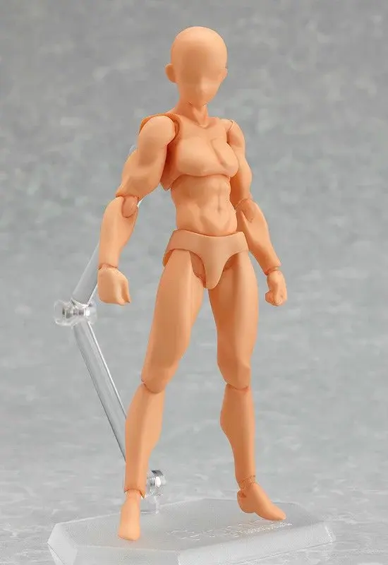 Экшн фигурка Archetype He She Figma подвижные 14 5 см хорошая Коллекционная игрушечная