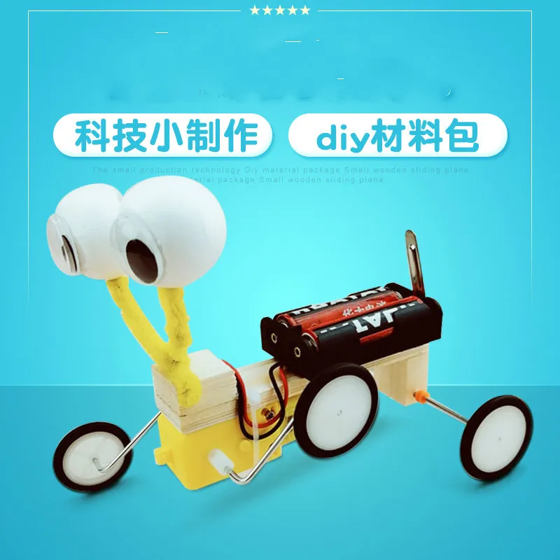 Научная и технологическая самодельная моторная машина рептилий робот небольшие