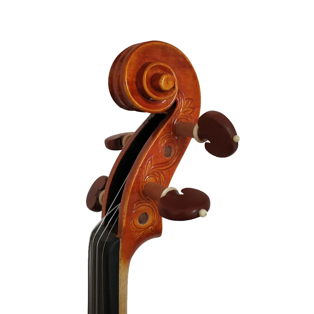 Копия Stradivarius 1715 ручная работа резьба цветок FPVN03 скрипка+ углеродного волокна лук пены чехол