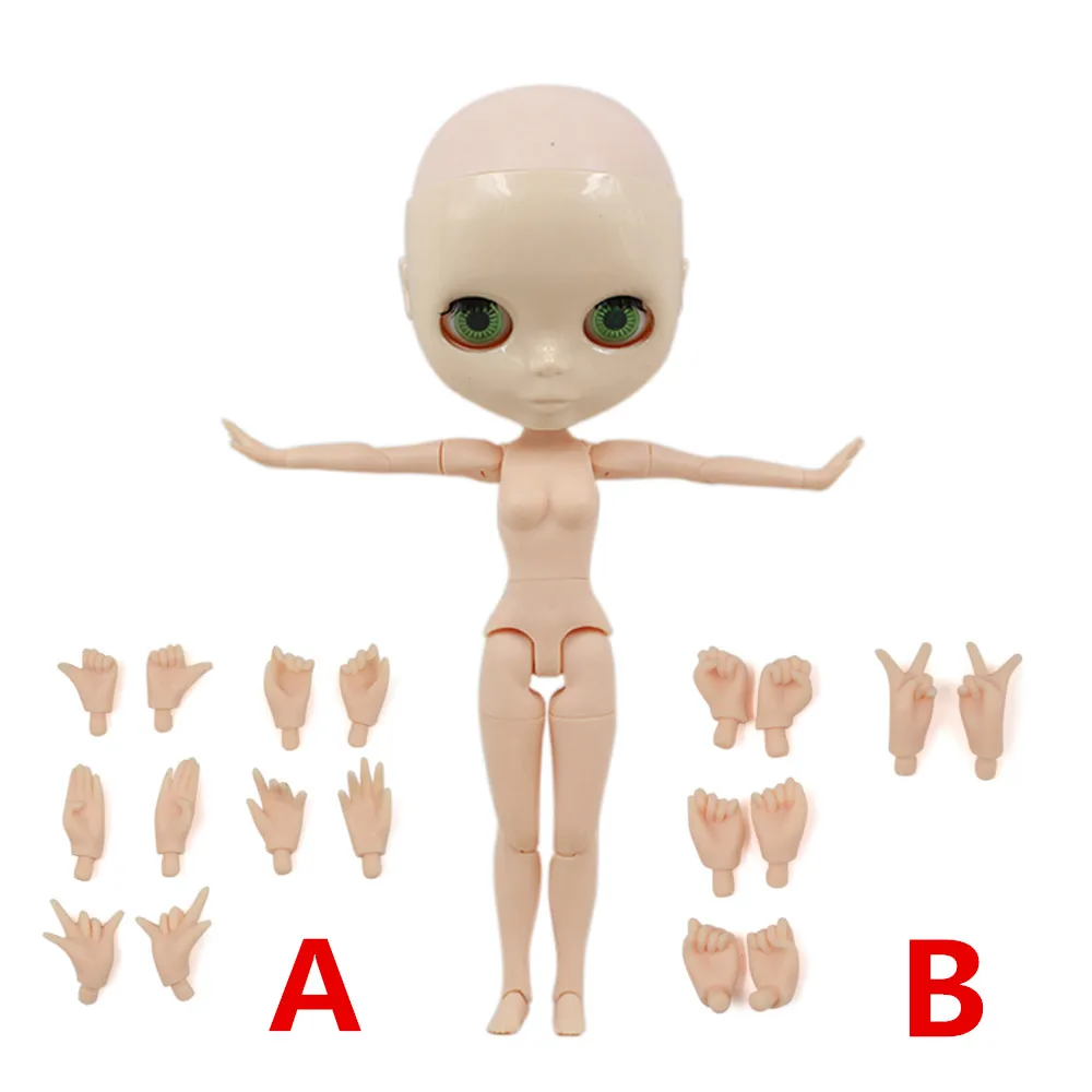 Кукольное лицо пластина Blyth подходит для смены куклы практики без макияжа |