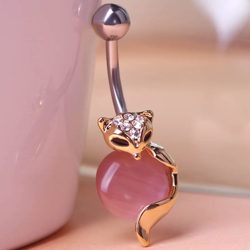 Кольцо для пирсинга пупка