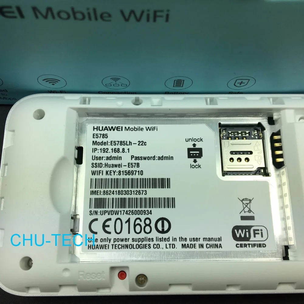 Разблокированный мобильный телефон Huawei E5785 E5785Lh 22c 300 Мбит/с 4G LTE и 43 2 3G WiFi Hotspot