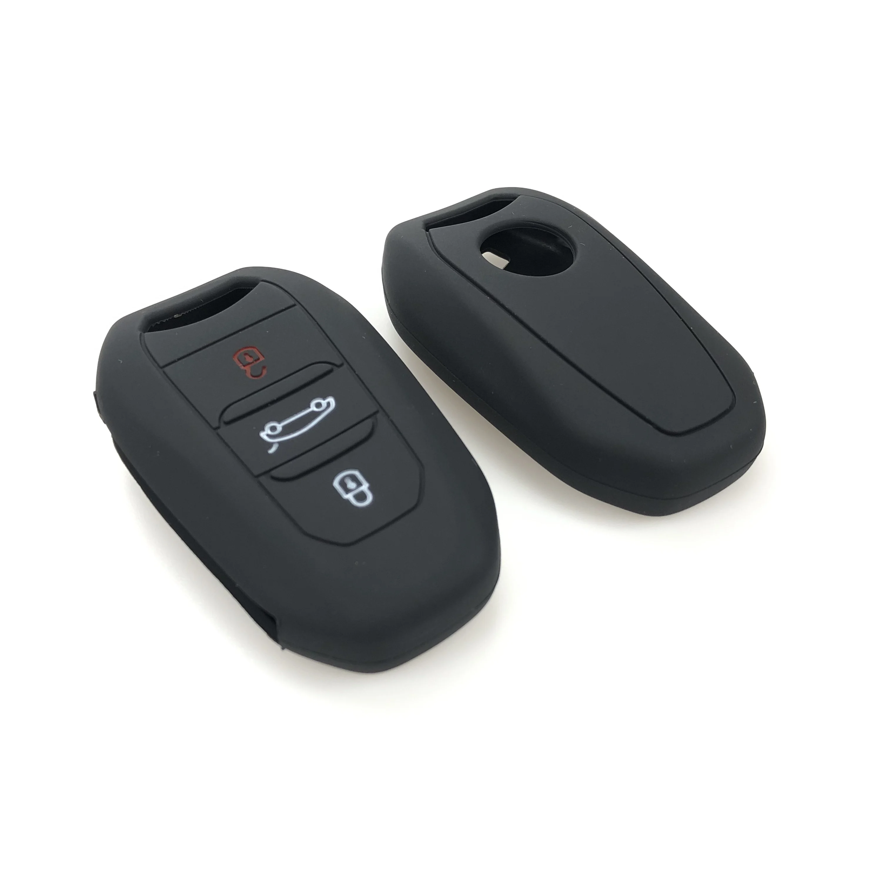 Для peugeot 208 308 508 3008 5008 для Citroen C4 Picasso DS3 DS4 DS5 DS6 силиконовый чехол ключей от машины