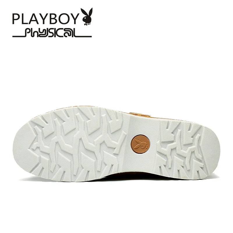 Playboy зимние мужские ботинки. Противоскользящие зимние сапоги. Зимняя Теплая Бархатная обувь для отдыха для студентов; обувь из хлопка; DS67143