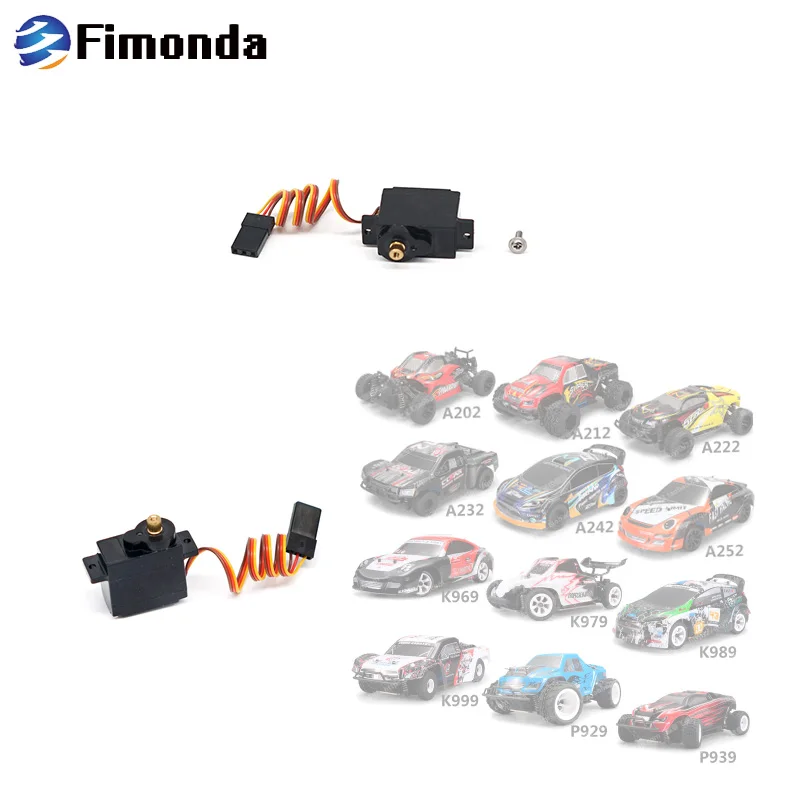 Fimonda металлическая Шестерня сервопривод 5g K989-58 Wltoys обновление руля для Mini-Q WLtoys 1:28