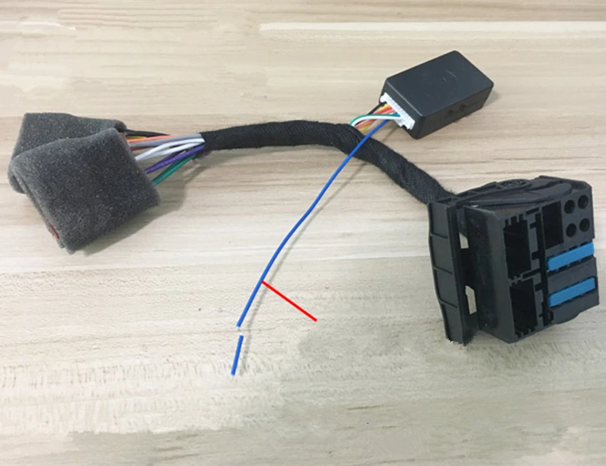 RCD330 плюс Plug& Play ISO Quadlock Кабель-адаптер w/CANBUS декодер симулятор для VW Golf VI Jetta 5 6 MK5 MK6 Passat B6 поло